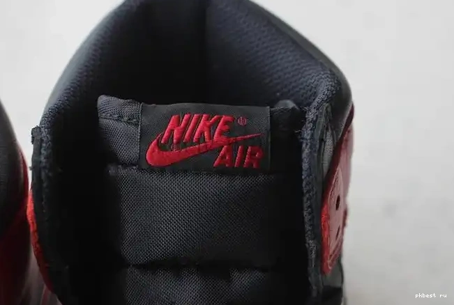 GOD IN THE ONLY PK AIR BEST BRED THE RETAIL LEATHER TOE JORDAN 1 MARKET VERSION CORRECT 0503